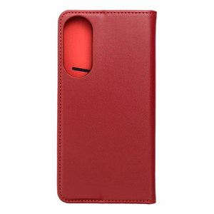 Чехол-книжка для Samsung S25 EDGE Smart Pro Book кожаный бордовый