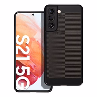 BREEZY viedtālruņa apvalks SAMSUNG S21 FE melns