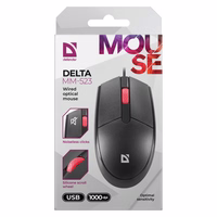 MOUSE DEFENDER DELTA MM-523 melna OPTICAL