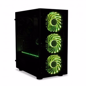iBox PASSION V4 Mini Tower melns datora korpuss