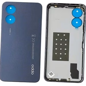 Задняя крышка для Oppo A17 Lake Blue Оригинал (б/у Grade B)