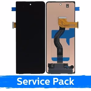 LCD displejs saderīgs ar Samsung F936 Z Fold4 (ārējais) melns (Service Pack)
