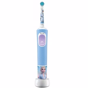 Oral-B elektriskā zobu birste Vitality PRO Kids Frozen, lādējama, bērniem, iekļauto uzgaļu skaits 1, zobu tīrīšanas režīmu skaits 2, zila