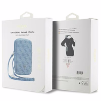 Guess Torebka GUWBZP4GFTSBniebieski/zils Zip 4G Triangle