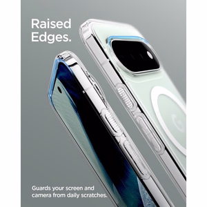 Spigen Ultra Hybrid Mag MagSafe aizsargvāciņš Google Pixel 11 Pro, caurspīdīgs / balts