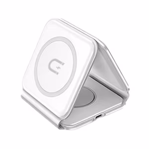 Беспроводное зарядное устройство Dudao "A11N 3in1" белое 15W (для iPhone / Apple Watch / Airpods)
