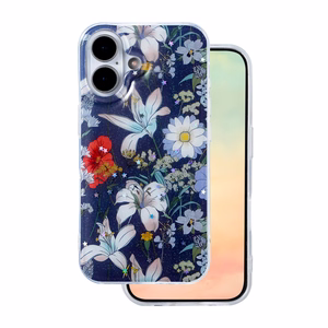 Glow Glam viedtālruņa apvalks iPhone 17 6,3" - zils