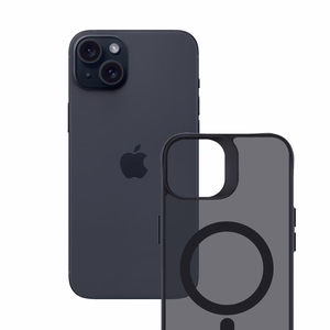 3mk Dūmu MagCase ar MagSafe iPhone 15 Plus - daļēji caurspīdīgs