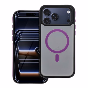 Чехол для iPhone 17 PRO MAX Neo совместимый с MagSafe фиолетовый