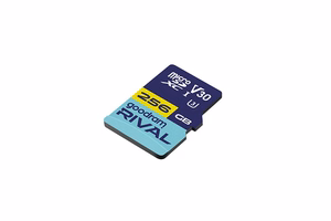 GOODRAM microSDXC 256GB V30 UHS I U3 RIVAL + adapteris
