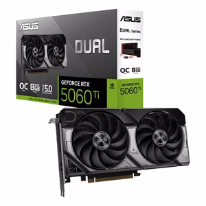 ASUS Dual RTX 5060 Ti 8 GB OC Videokarte