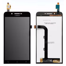 LCD Displejs Saderīgs ar Asus Zenfone Go ZC500TG Melns HQ
