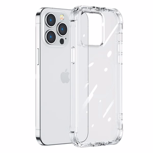 Joyroom Defender sērijas apvalks iPhone 14 Plus bruņots āķa apvalks ar statīvu caurspīdīgs (JR-14H3)