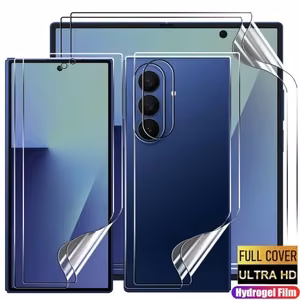Ekrāna aizsardzība Flexible Clear HD komplekts 3in1 Samsung F936 Z Fold4 (Bulk)