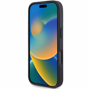 Mercedes MB Zilā Līnija ādas MagSafe viedtālruņa apvalks iPhone 16 Pro Max - Tumši zils