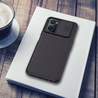 Nillkin CamShield PC viedtālruņa apvalks Realme 9i melns