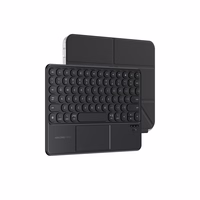 AmazingThing Minimal Case Keylite Combo Keyboard Case priekš iPad Air M3 11" - melns