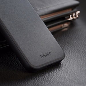 3mk Hardy Apple Silky Leather MagCase viedtālruņa apvalks Apple iPhone 16 Pro Max - melns