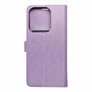 MEZZO grāmatas tipa viedtālruņa apvalks XIAOMI Redmi 15C (173,16 x 81,07 x 8,2) ar sapņu ķērāju, violets