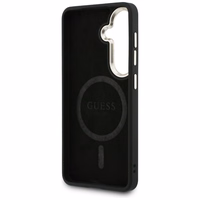 Guess maciņš 4G Embossed Ring MagSafe for Samsung Galaxy S26 Plus zils