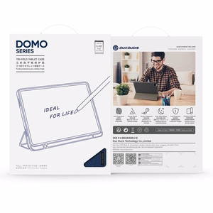 Futrālis Dux Ducis Domo Xiaomi Pad 8/7/7 Pro tumši zils