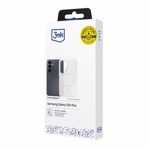 3mk Smoke MagCase balts – tālruņa vāciņš modelim Samsung Galaxy S26+