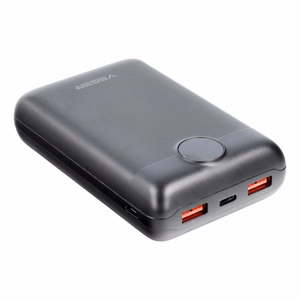 VEGER portatīvais lādētājs 20000 mAh PD QC3.0 2A 22,5W S20 (W2053) melna
