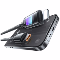 Kabelis USAMS TC Series SJ749 30W USB-C uz Lightning 1,2 m titāna