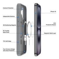 Korpuss Dux Ducis Yind Apple iPhone 16 melns