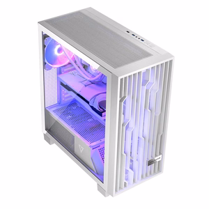MODECOM VOLCANO PERUN APEX ARGB MIDI datora korpuss, balts