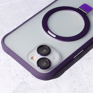 Mag Ring viedtālruņa apvalks iPhone 13 6,1" violets