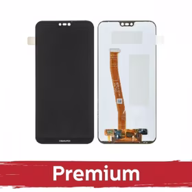 LCD Displejs Saderīgs ar Huawei P20 Lite / Nova 3E Melns OEM