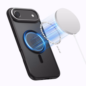 Tech-Protect MagEdge Magnētiskais viedtālruņa apvalks iPhone 17 Air - matēts melns