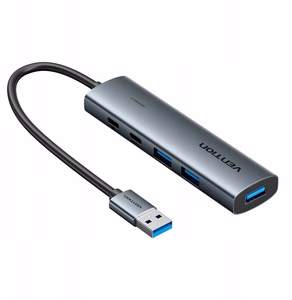 Vention 5-in-1 USB-A sadalītājs 0.15m