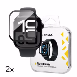 Wozinsky pilnas līmes rūdītais stikls Apple Watch 42mm (2 gab.)