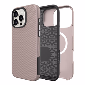 Perfectionists Triangle Mag Case iPhone 17 rose gold