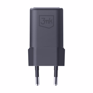 3mk Hyper Charger PD 33W GaN QC4+ PPS AFC FCP SCP 1A1C sienas lādētājs - melns
