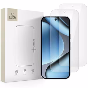 Tech-Protect Glass Fit+ 2-Pack rūdīts stikls Google Pixel 9 Pro XL / 10 Pro XL