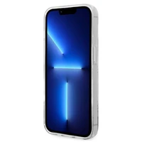 Guess 4G Pattern Script viedtālruņa apvalks iPhone 14 Pro Max - haki