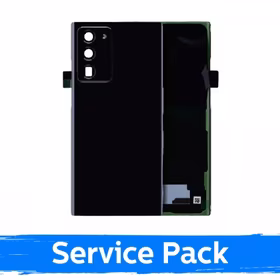 Aizmugurējais vāciņš Saderīgs ar Samsung N985 Note 20 Ultra / Mystic Melns / (Service Pack)