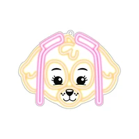 Hanging neon LED Paw Patrol on plexiglass - Skye OW-130546