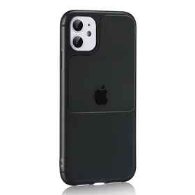 TEL PROTECT loga viedtālruņa apvalks Iphone 12 Pro Max melns
