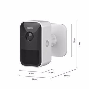 Yale SV-OC-1A-W Cube iekštelpu un āra sienas IP drošības kamera, 1080 × 1920