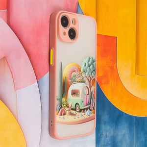 Ultra Trendy viedtālruņa apvalks iPhone 14 6,1" Travel rozā