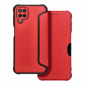 Flip case for Samsung A12 / M12 Razor Book red