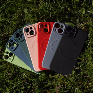 Simple Color Mag maciņš for Samsung Galaxy A16 4G / A16 5G sarkans