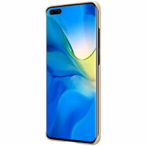 Nillkin Super Frosted Shield vāciņš ierīcei Huawei P40 Pro, zelta krāsā