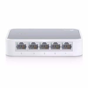 TP-Link TL-SF1005D Managed Fast Ethernet (10/100) balts