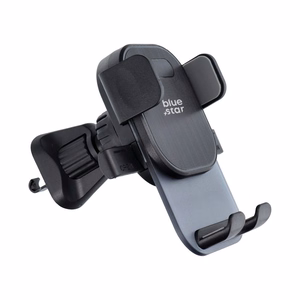 BLUE STAR automašīnas turētājs gaisa ventilācijai AUTO LOCK X2, melns
