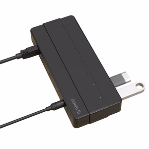Hub Orico H7928-U3-V1 7x USB-A 3.0 - melns